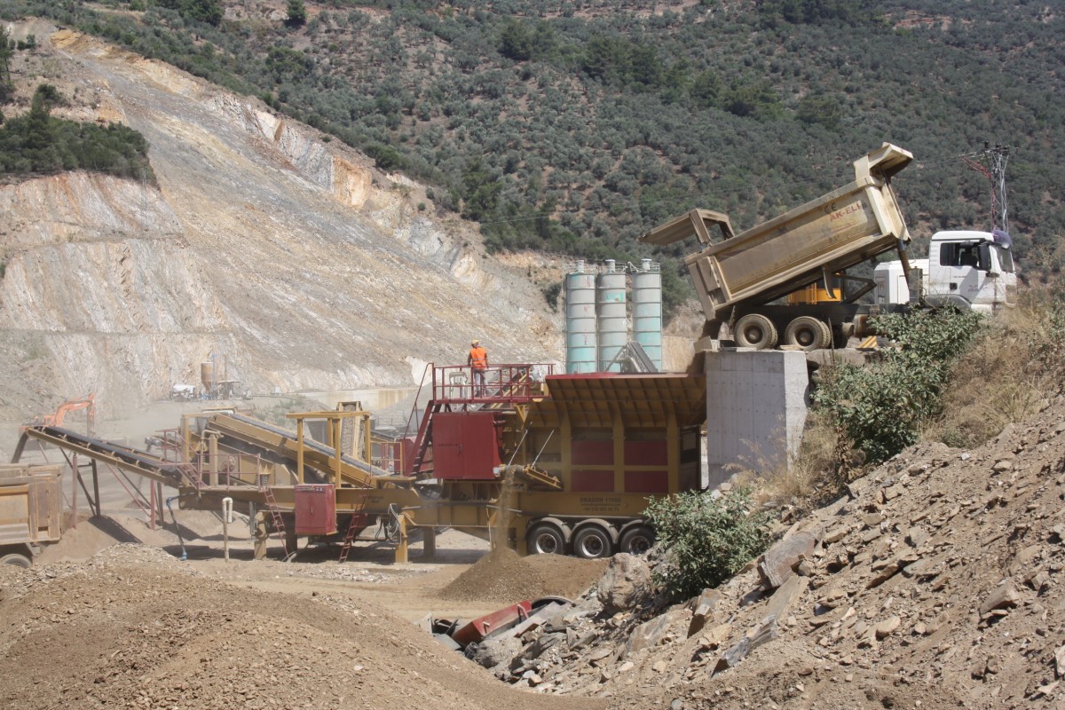 basalt crushing plant