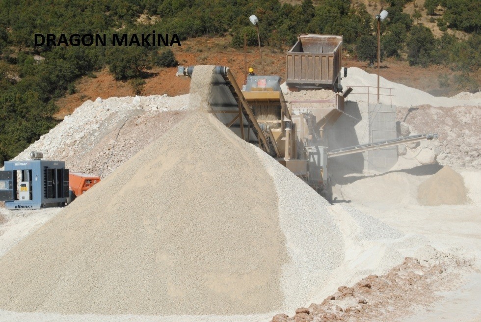 Mobile crusher 250/350 tons per hour capacity