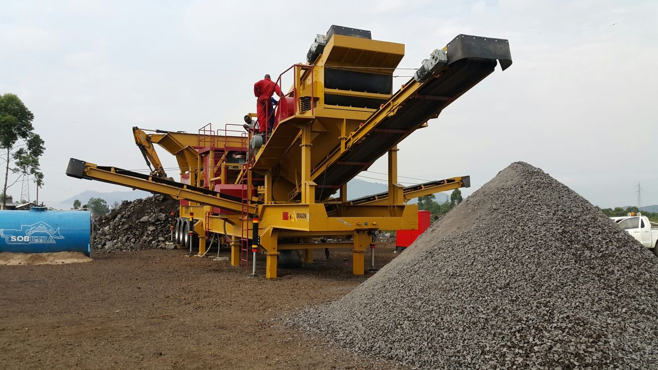 Stock Delivery Mobile Crusher