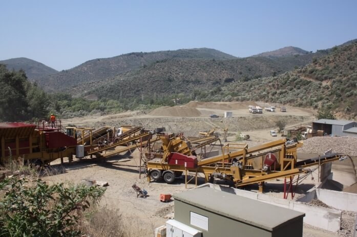 Mobile Gravel Crushing and Screening Plant