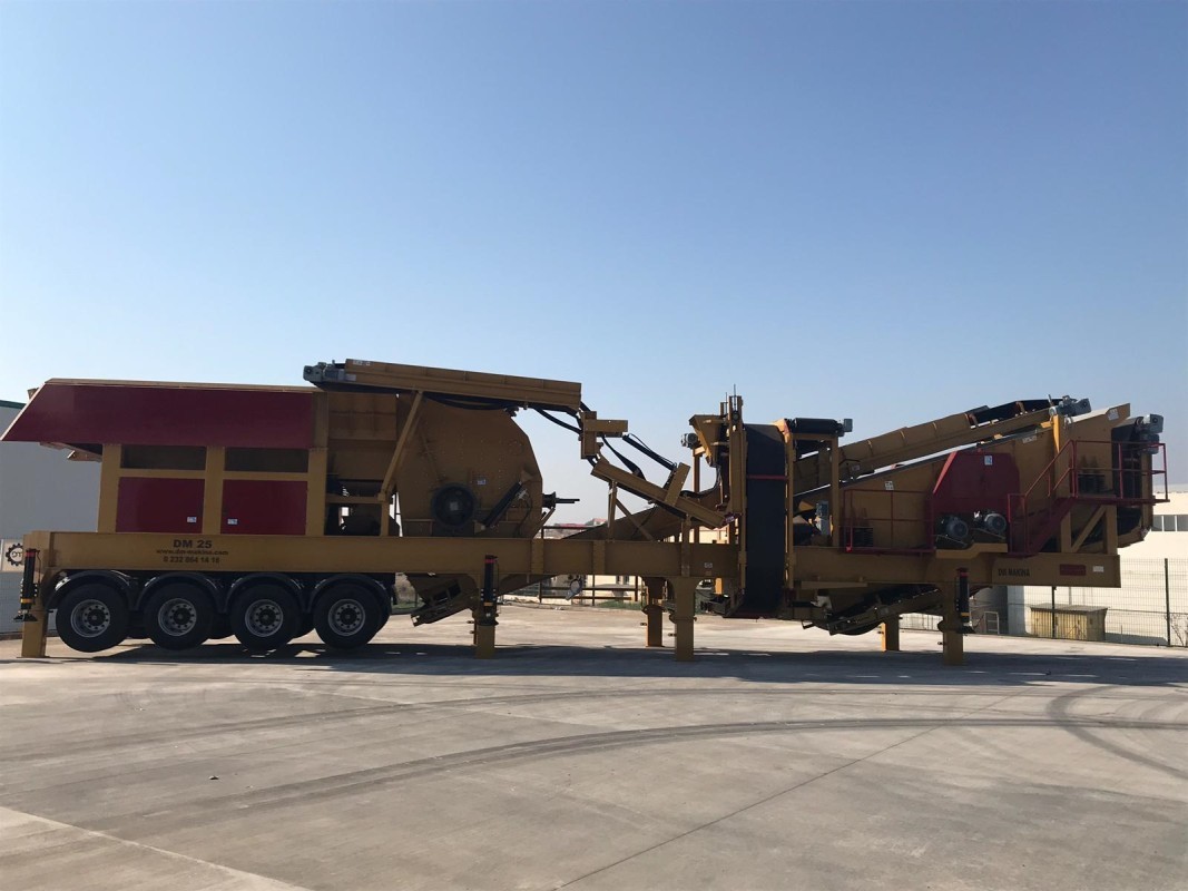 Mobile Crusher 250 - 350 Tons/Hour Capacity