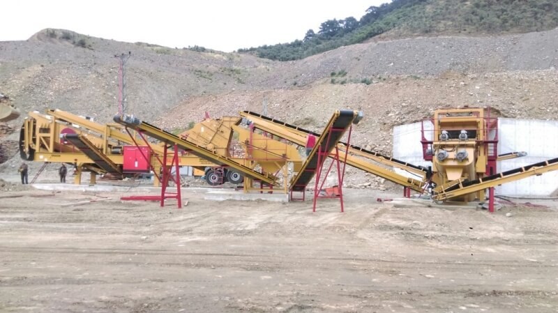 Mobile Secondary Crushing and Screening Plants