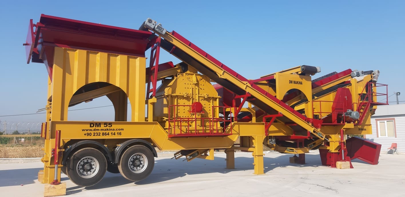 Closed Circuit Tertiary Crushing and Screening Plant