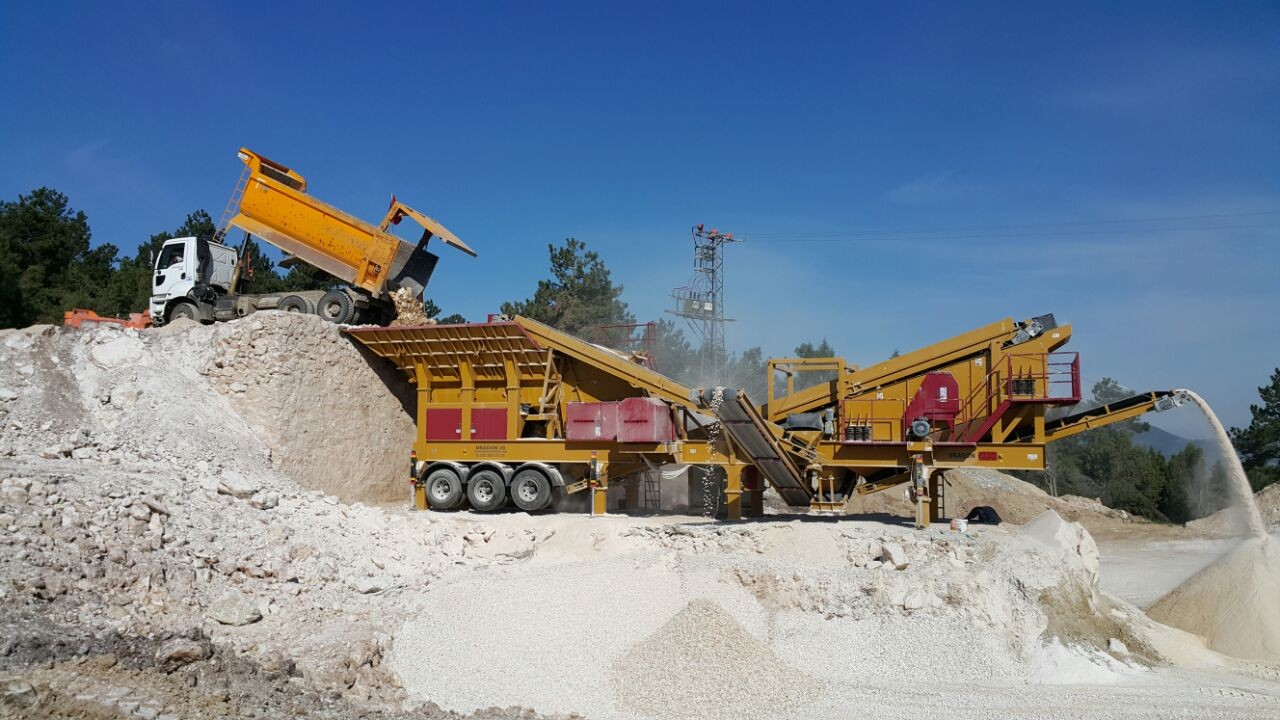 Basalt Crushing and Screening Plant