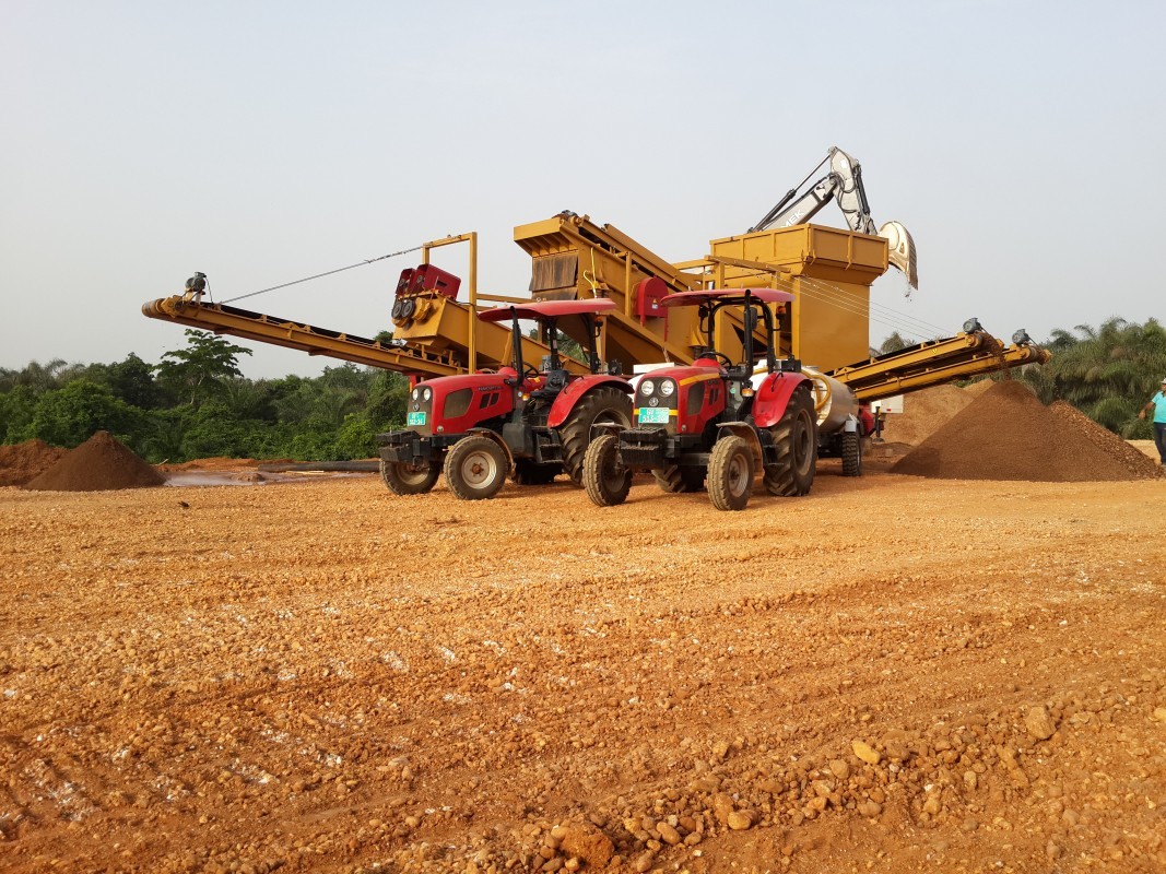 Mobile Sand Screening Plant