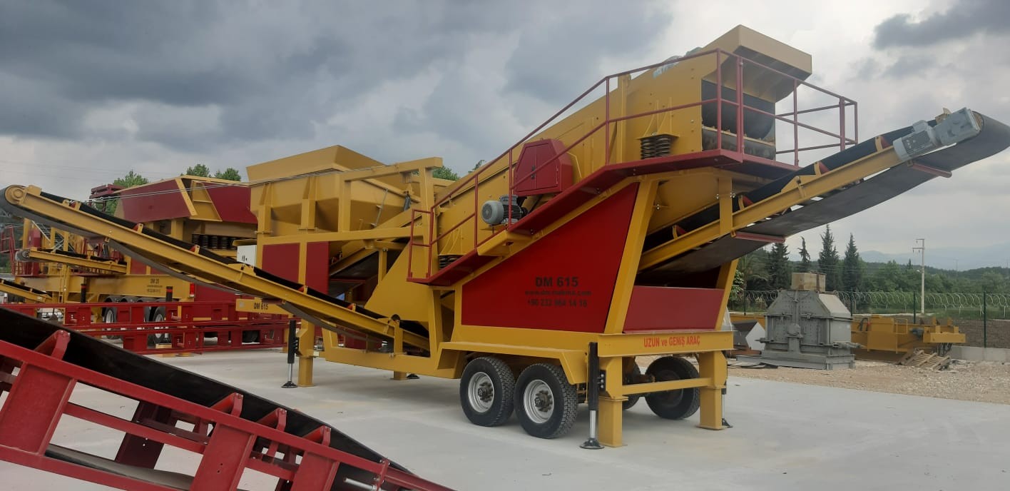 Stone and Mineral Crushing, Screening and Washing Plant