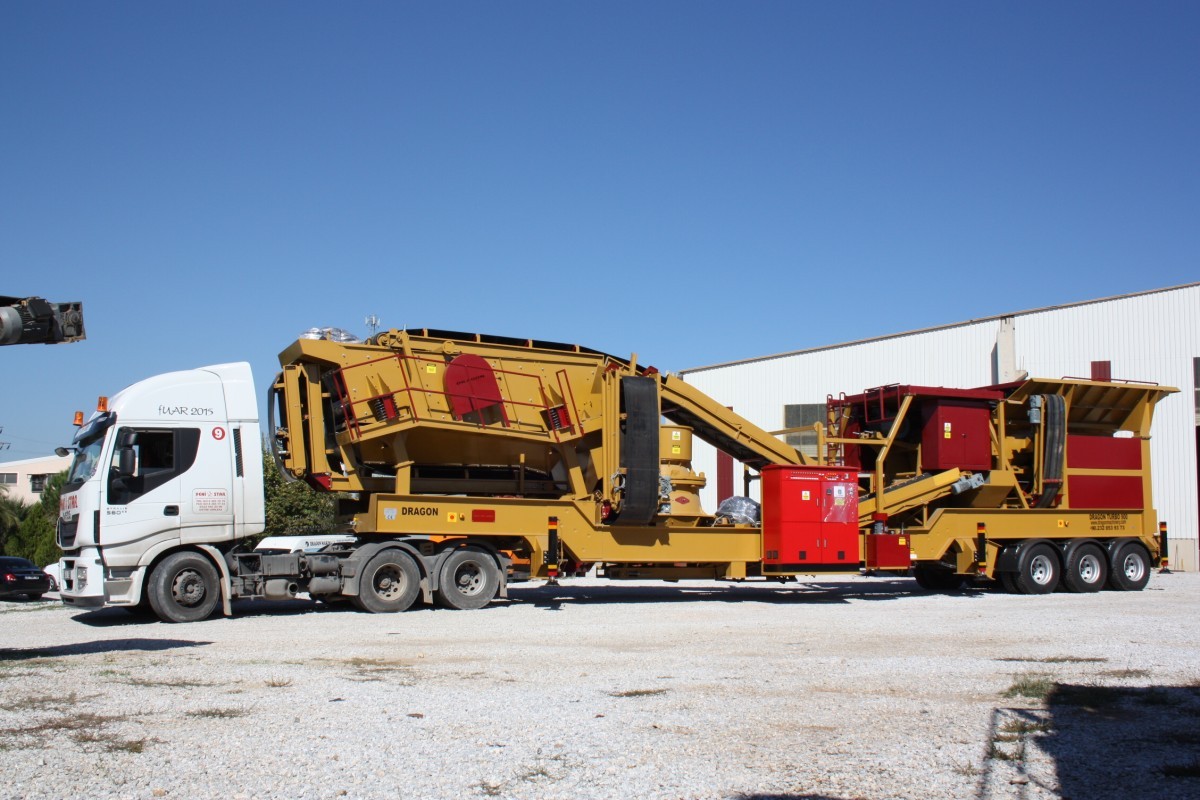 Portable Mobile Primary Crushing Screening Plant - DRG Crusher