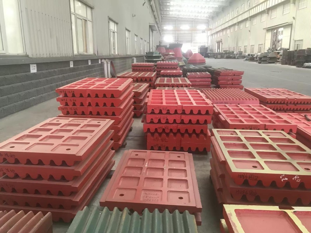 Production of Chrome Parts for Secondary Crushers