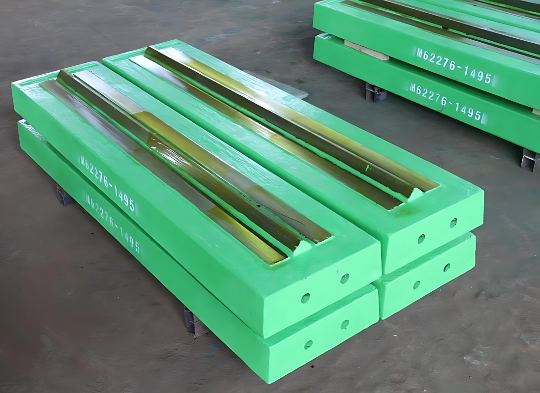 Manganese Cast Parts for Marble Crushing and Screening Plants