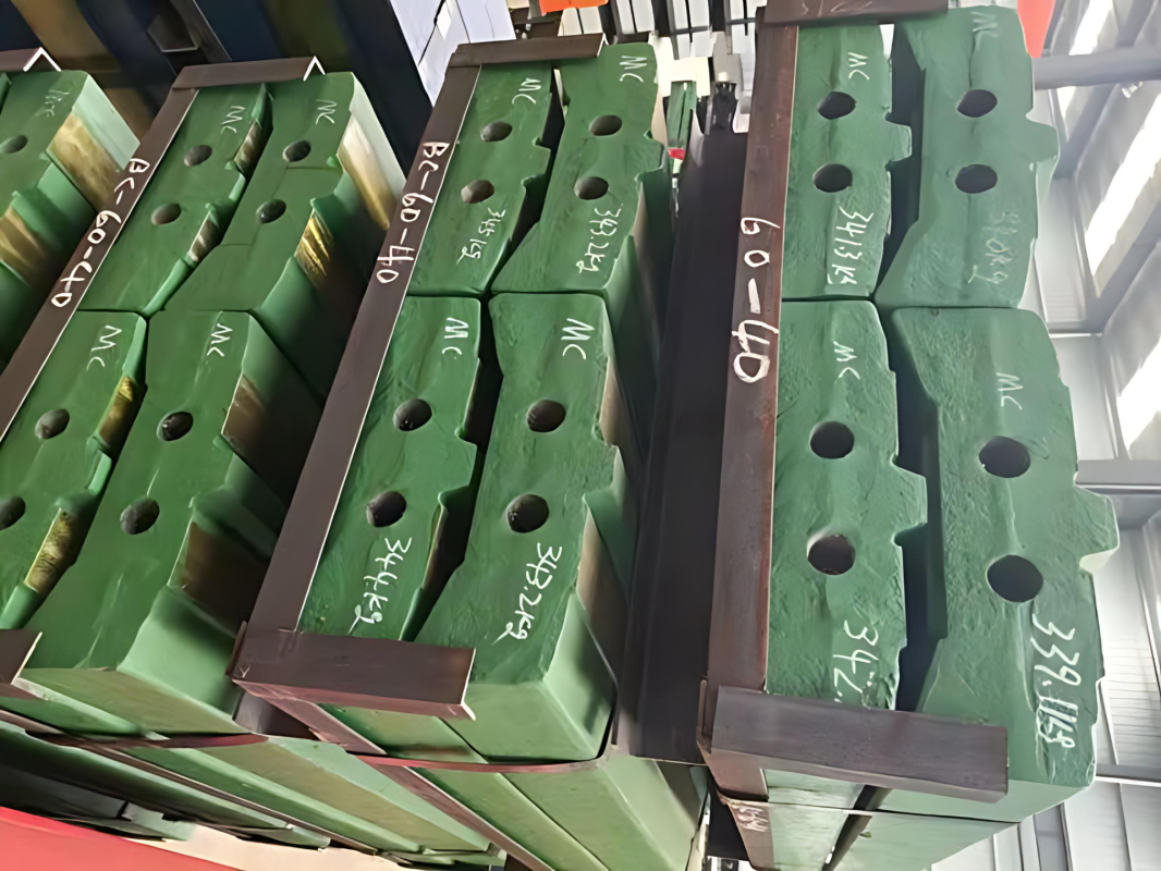 Manganese Parts for Sand and Gravel Plants